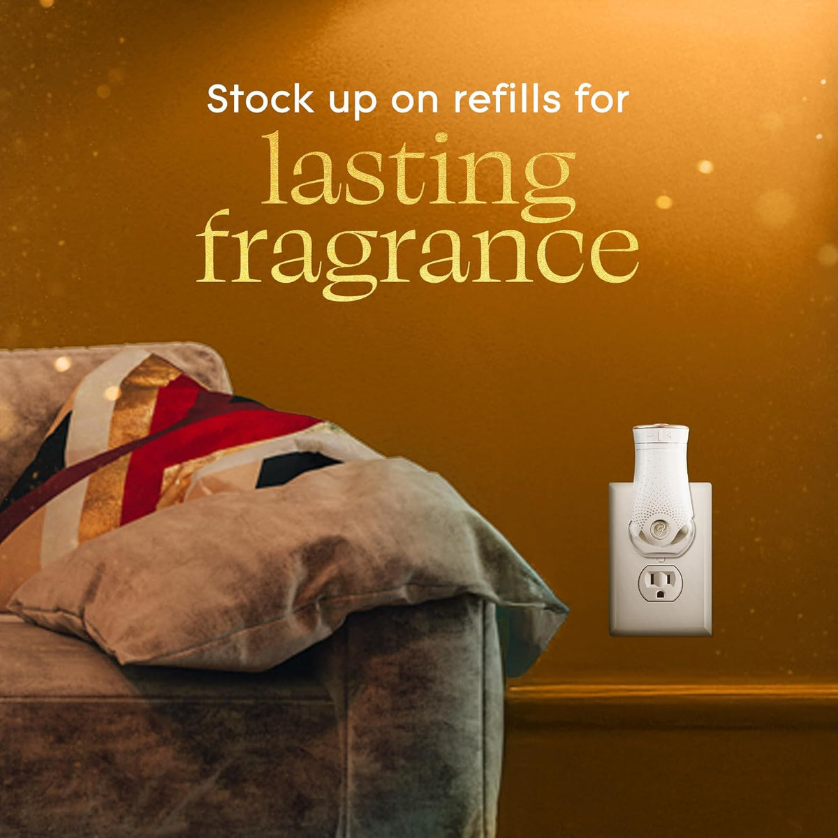 Glade PlugIns Refills Air Freshener, Orange Zest & Clove, Scented and Essential Oils for Home and