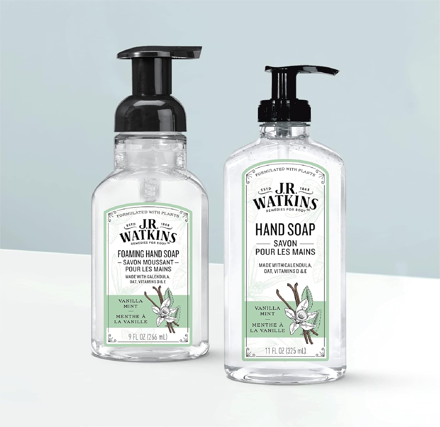 Watkins Hand Soap Vanilla Mint, 9 Fl Oz (Pack Of 6)