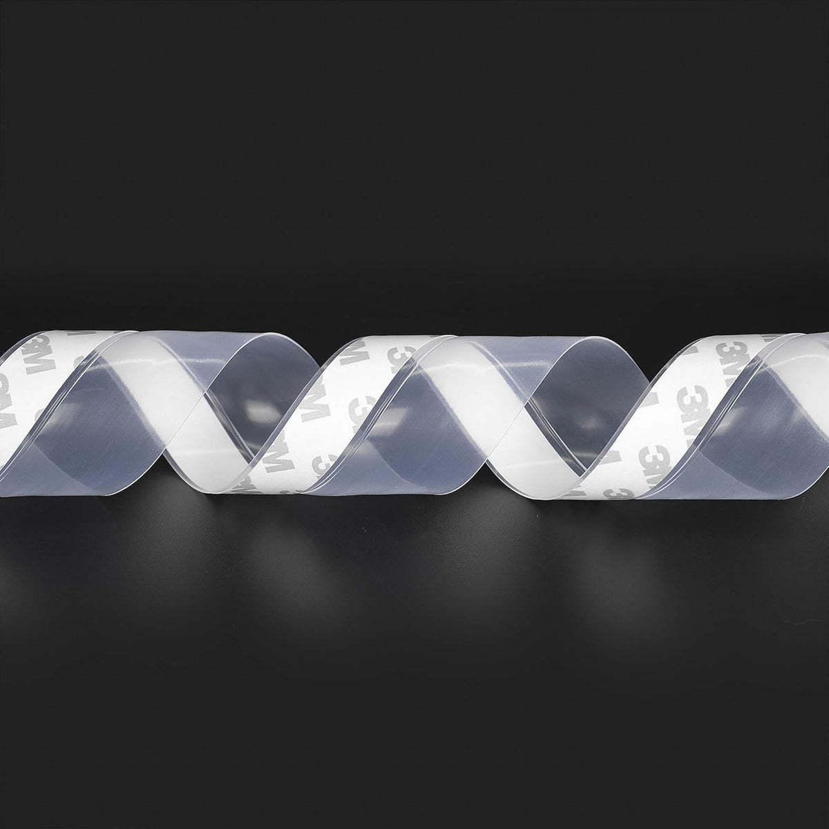 TAROSE Weather Stripping, Silicone Door Seal Strip Door, Window, Transparent 16 Feet Long (Width