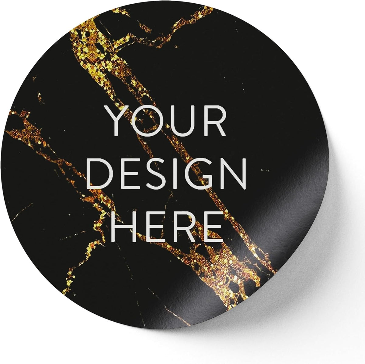 100 Custom Vinyl Stickers - Upload Your own Image, Text, Design, Logo - Personalized Logo Labels