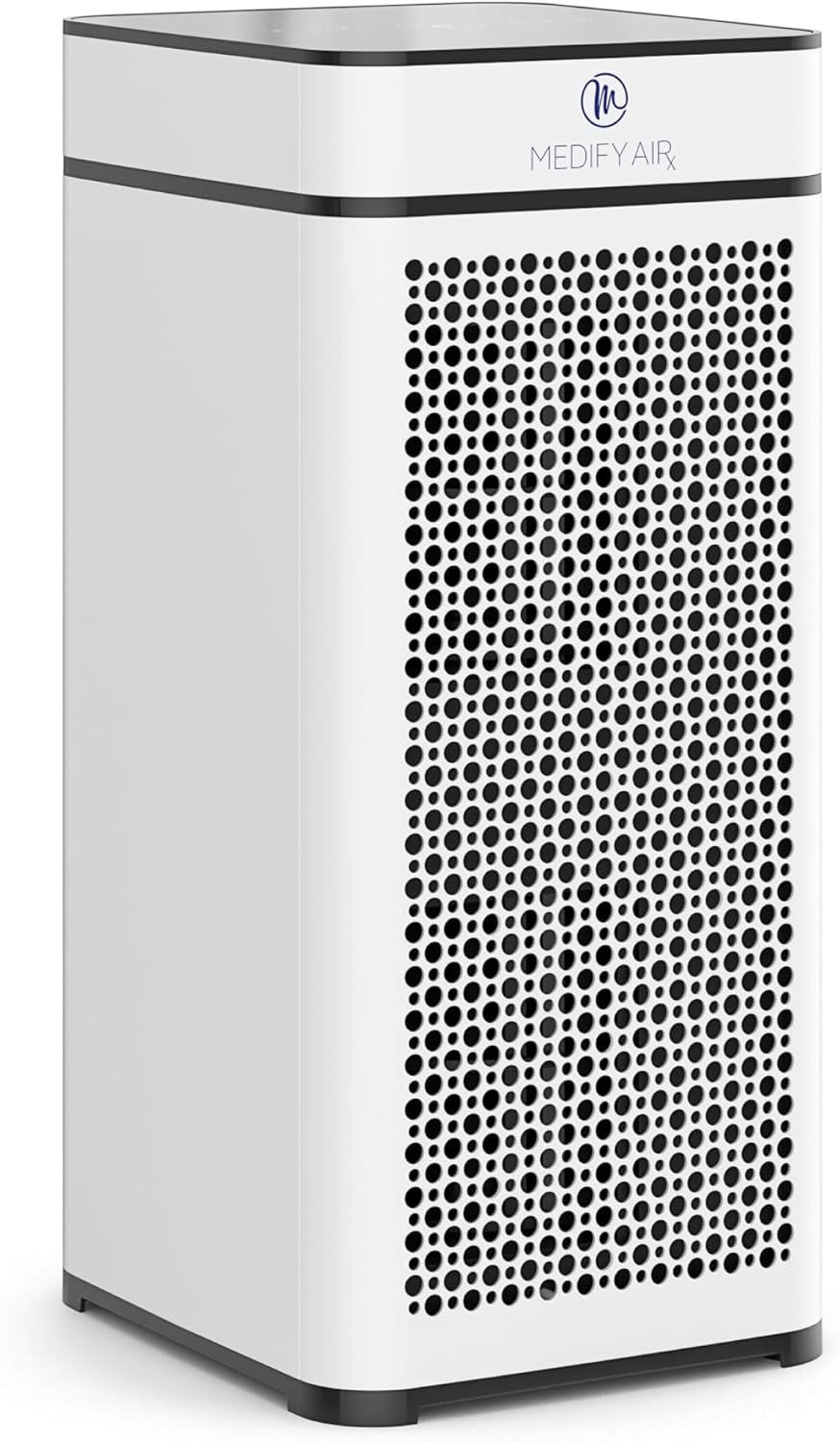 Medify MA-40 Air Purifier with True HEPA H13 Filter | 1,793 ft² Coverage in 1hr for Smoke
