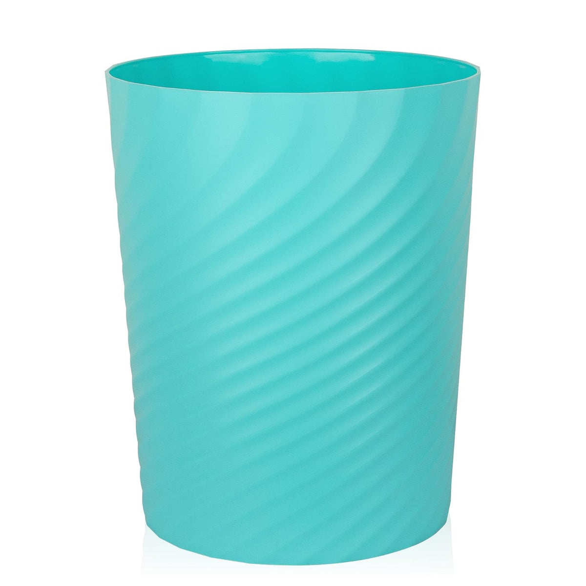 UUJOLY Plastic Small Trash Can Wastebasket, Garbage Container Basket for Bathrooms, Laundry Room