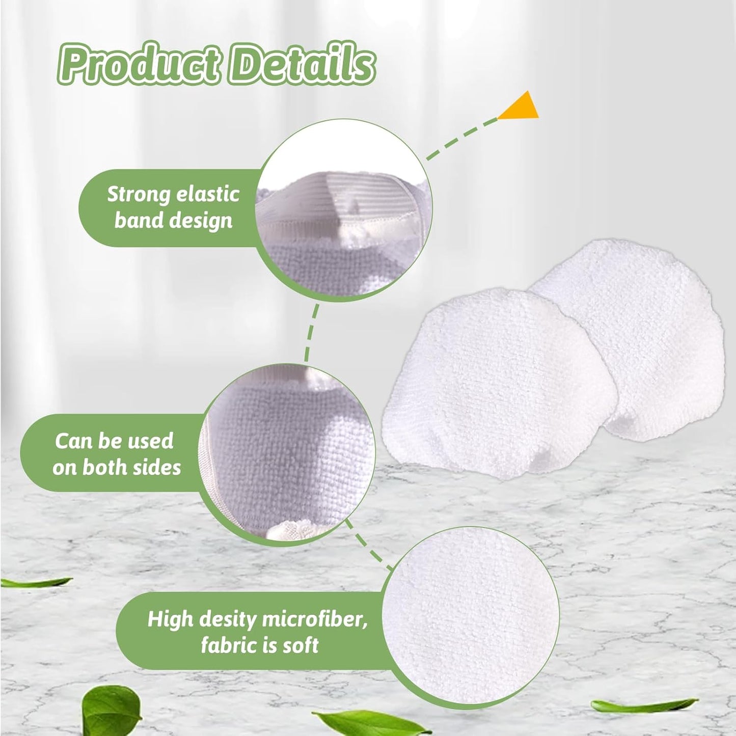10Pack Microfiber Cloths for Handheld Steam Cleaner Compatible with Bissell Steam Shot, Comforday