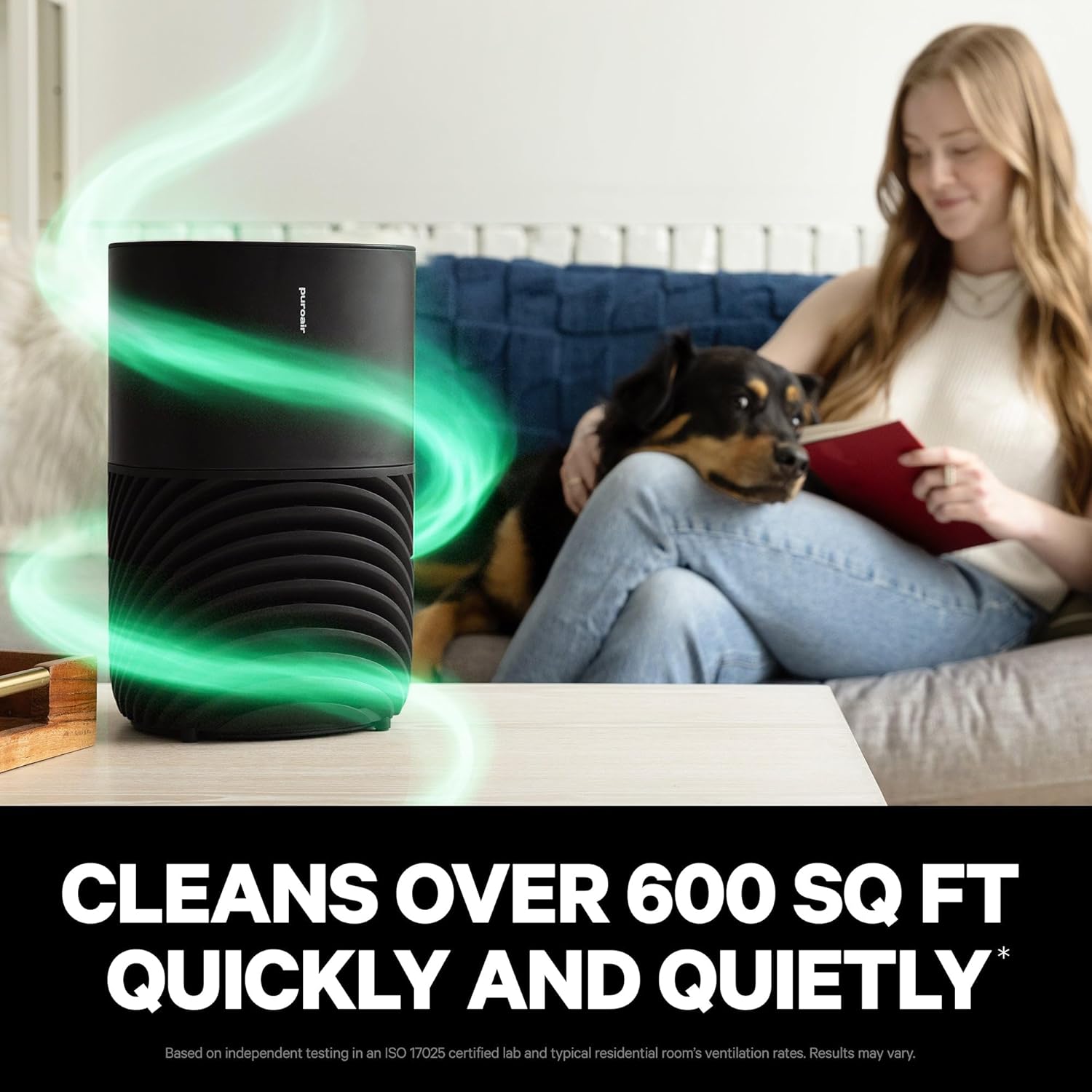 PuroAir 130i Smart Air Purifiers for Home Large Rooms - Covers Up To 600 Sq Ft - Filters Up To