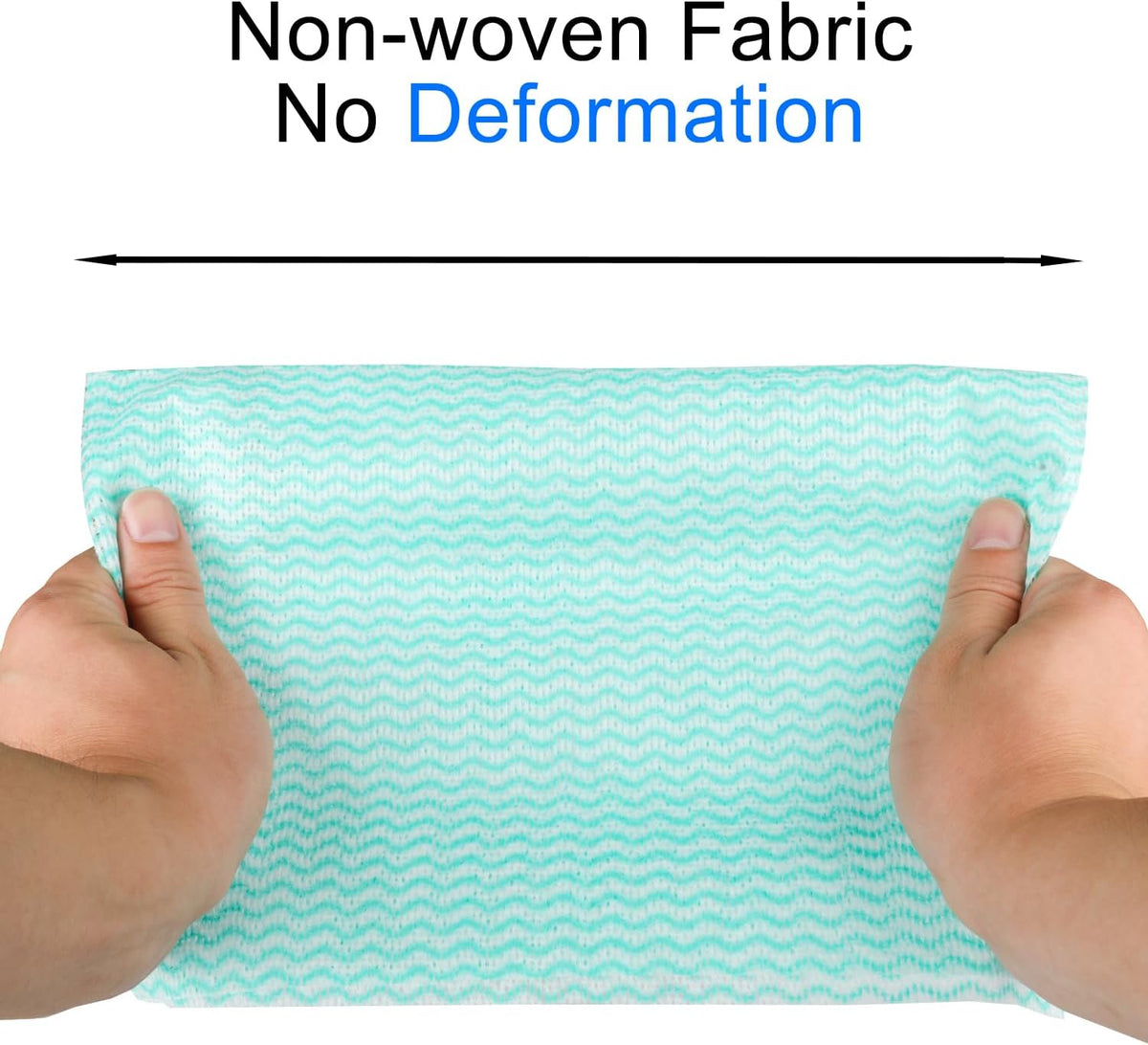 100 Count Disposable Cleaning Towels and Dish Cloths,Super Absorbent Dishcloths,Multi-Surface