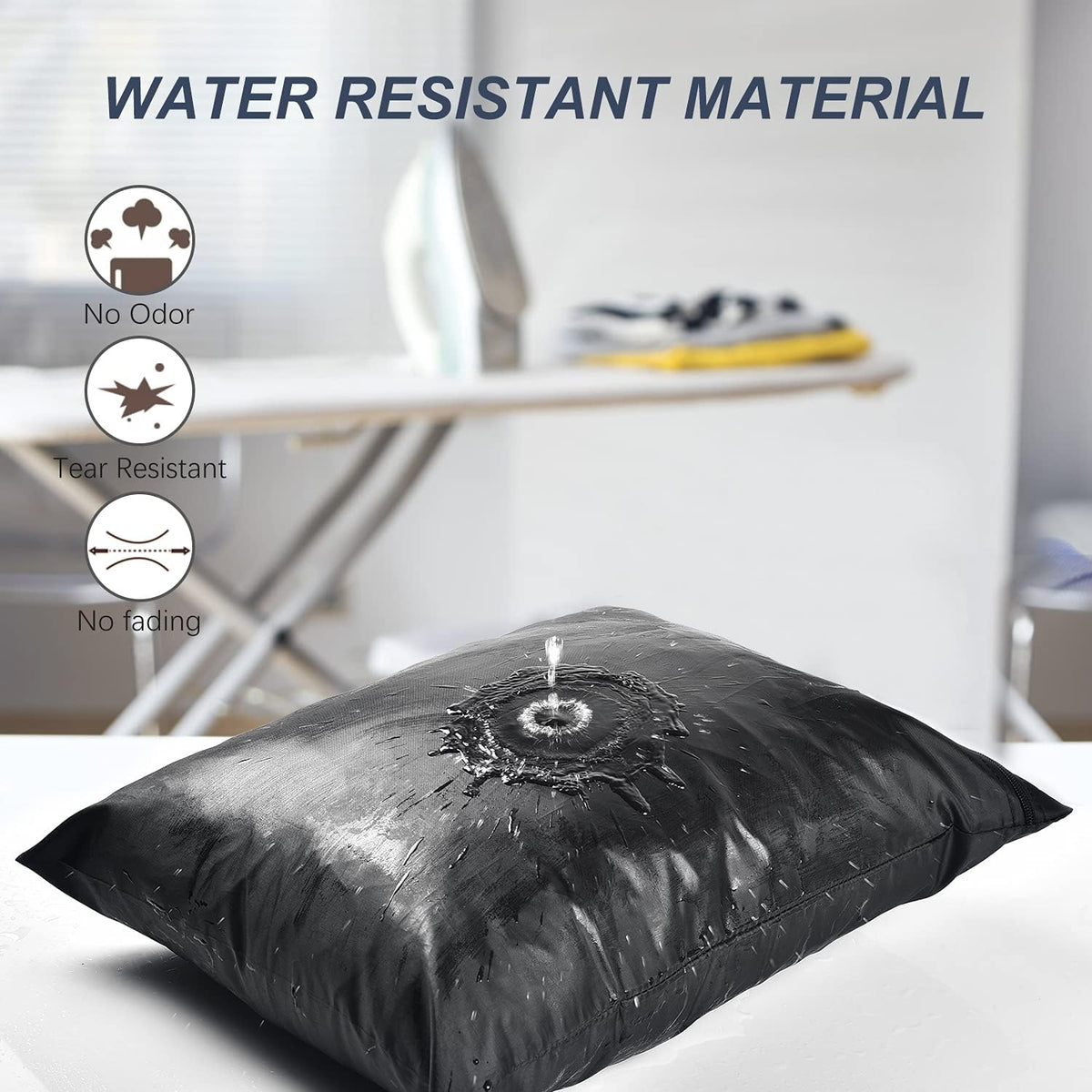 OTraki 2 Pack Laundry Bags 16x20 inch Wet Dry Bag for Swimsuit and Towels Medium Travel Dirty