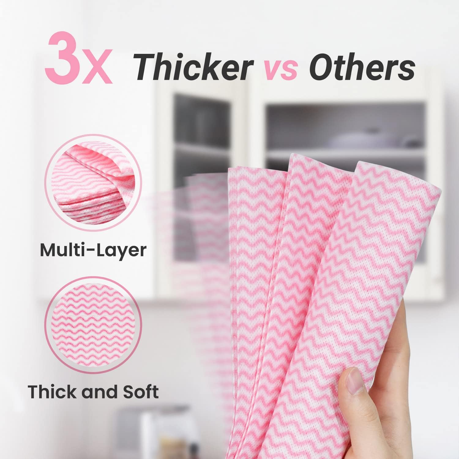 Reusable Cleaning Cloths Dish Paper Towels, Domestic Cleaning Towels, Multipurpose Quick-Dry Rag