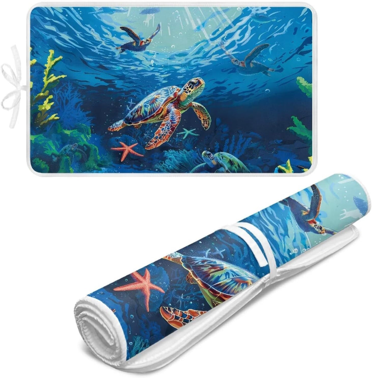 Ironing Mat Portable Iron Pad Magnetic Cover and Padding for Top of Washer, Dryer, Tabletop
