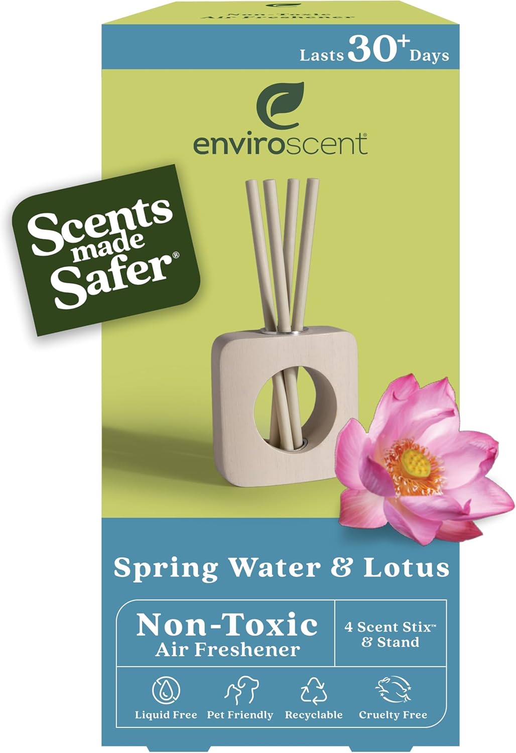 Enviroscent Non-Toxic Air Freshener for Home | Liquid Free Diffuser | Home Fragrance Lasts Over 30
