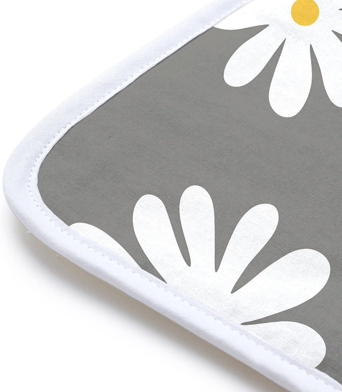 Encasa Homes Ironing Mat/Pad (Small 28"x20") with 3mm Padding & Silicone Iron Rest for Steam