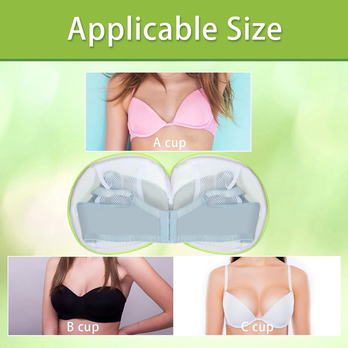 Shappy 6 Pieces Bra Washing Bag for Laundry Mesh Wash Lingerie Underwear Brassiere Washing Bags