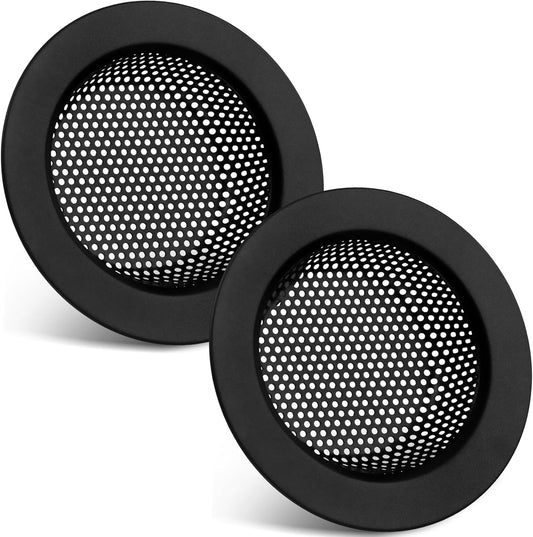 Retisee 2 Pcs Sink Strainer Stainless Steel Kitchen Sink Drain Strainer Basket Cover Mesh Hair Food