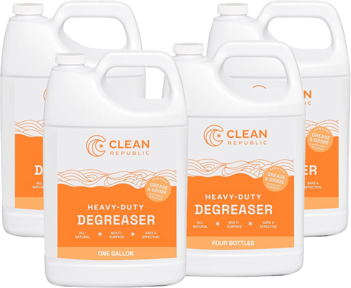 Clean Republic Heavy-Duty Degreaser, Multi-Surface Cleaner for Ovens, Stove Tops, Grills, and More