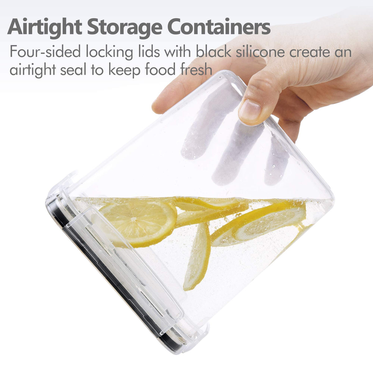 CHEFSTORY Airtight Food Storage Containers with Lids, 8 PCS