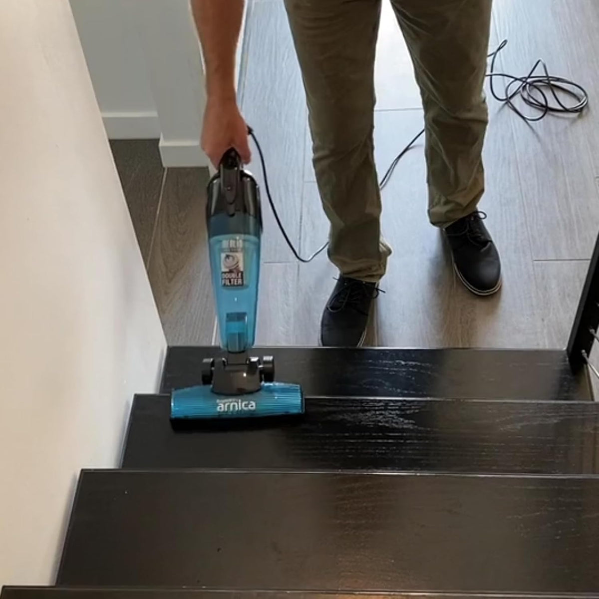 Berghoff Merlin All-in-ONE Corded Vacuum Cleaner with Tools Green
