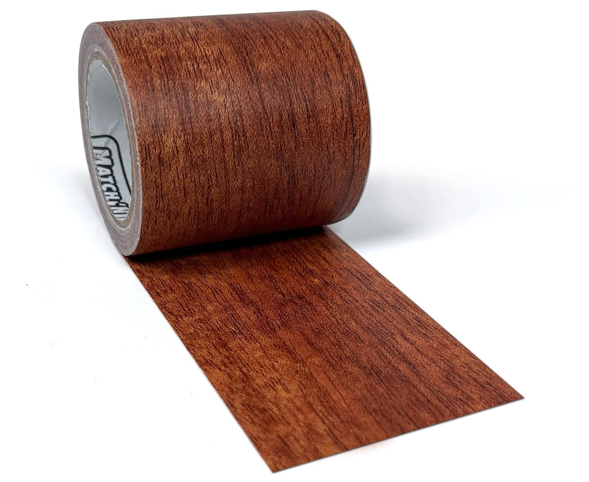 MATCH 'N PATCH Realistic Wood Grain Repair Tape - Durable Multi-Use Adhesive Tape for Furniture