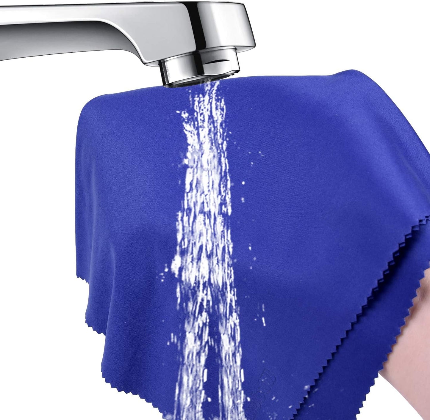 Wisdompro Extra Large 4-Pack Microfiber Cleaning Cloth For Laptop, LCD TV, Computer Screen