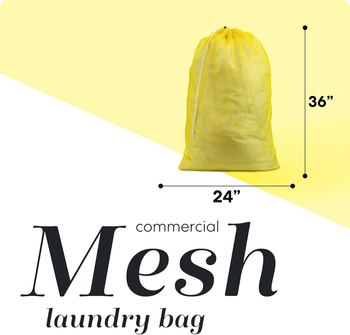 Handy Laundry Mesh XL Laundry Bags - Durable, Machine Washable with Secure Drawstring Closure