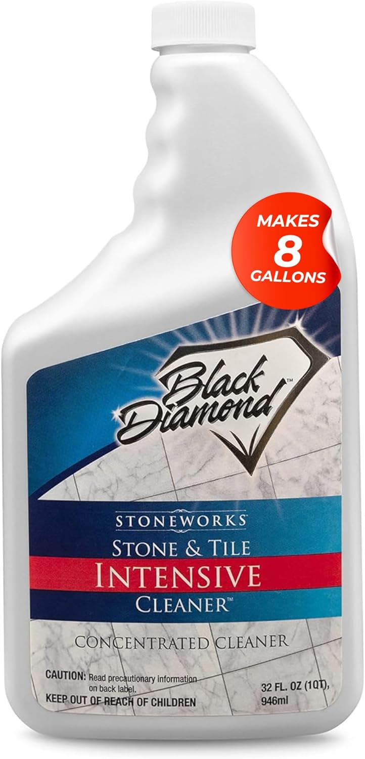 Black Diamond Stoneworks Stone & Tile Intensive Cleaner: Concentrated Deep Cleaner, Marble