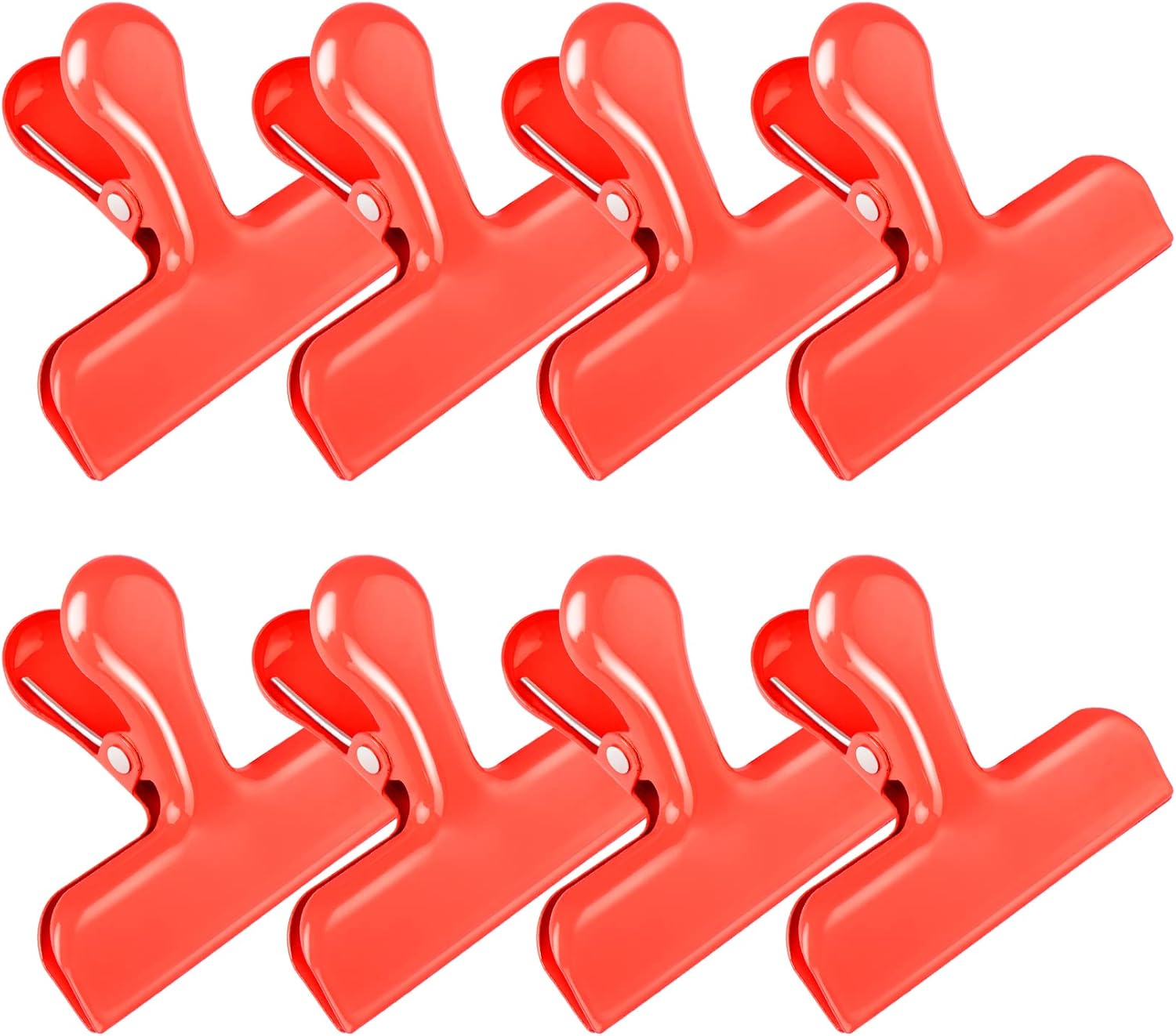 Bag Clips Heavy Duty Stainless Steel Chip Clips, Food Bags Clamp Great for Kitchen Office to Seal