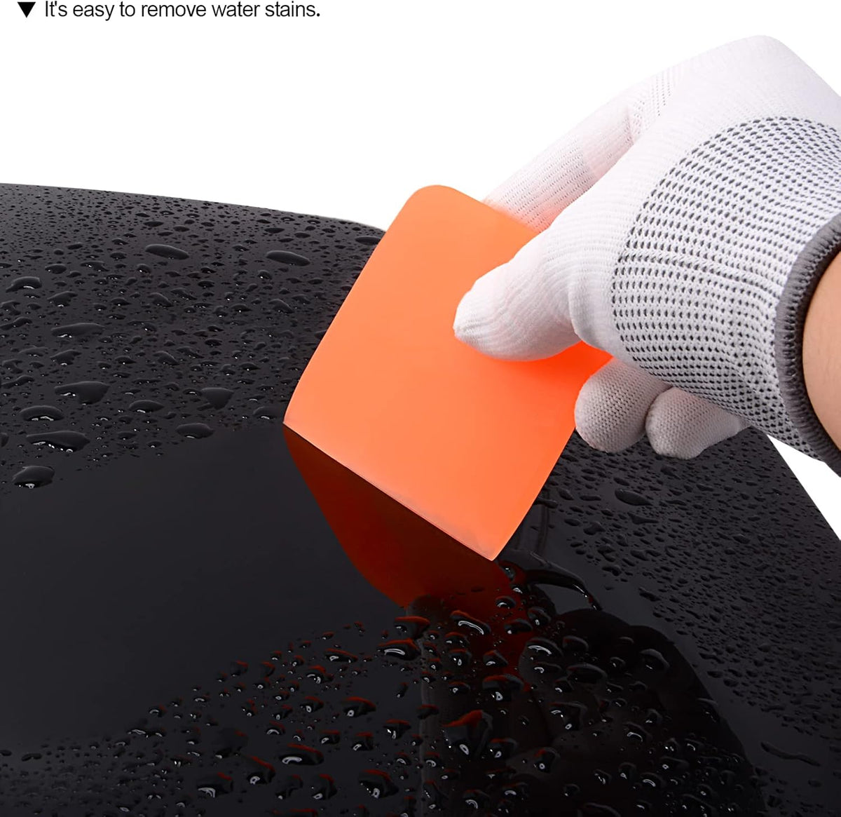 NEWISHTOOL PPF Squeegee for Vinyl, Soft Rubber Scraper PPF Tools, 3IN1 Small Squeegee for Paint