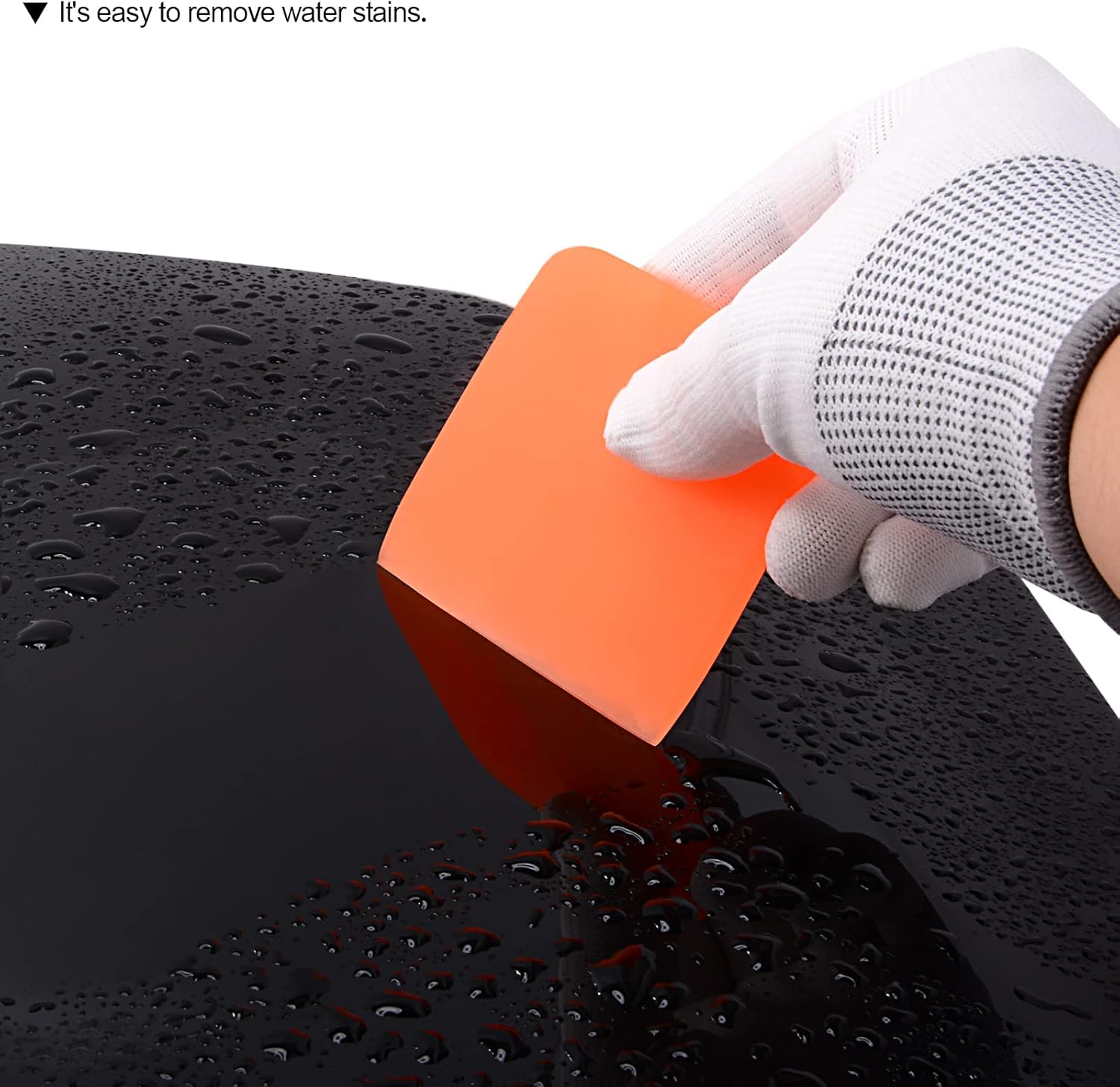 NEWISHTOOL PPF Squeegee for Vinyl, Soft Rubber Scraper PPF Tools, 3IN1 Small Squeegee for Paint