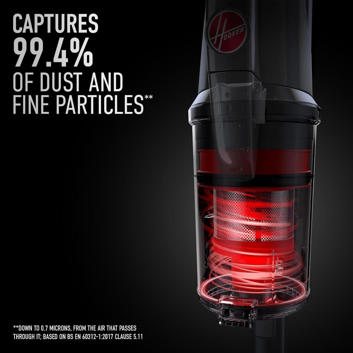 Hoover ONEPWR WindTunnel Emerge Cordless Stick Vacuum Cleaner, Lightweight Stick Vac, Powerful and