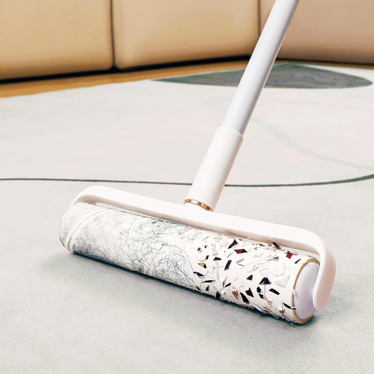 9.45 inch Large Lint Roller Refills for 9.4'' - 9.5'' Wide Lint Rollers for Pet Hair Extra Sticky