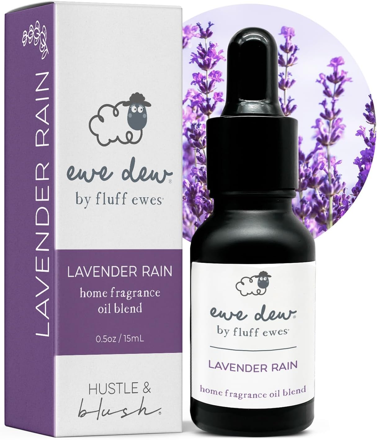Laundry Essential Oils for Dryer Balls 15ml Lavender Rain - Blend of Laundry Fragrance Oil and