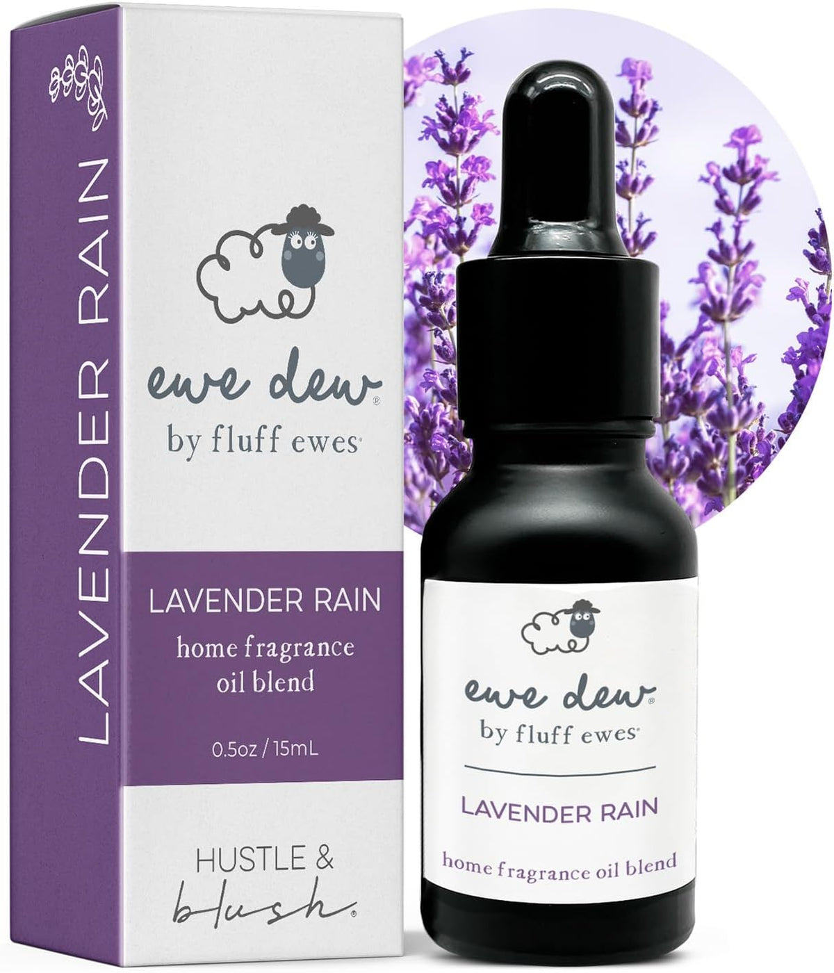 Laundry Essential Oils for Dryer Balls 15ml Lavender Rain - Blend of Laundry Fragrance Oil and