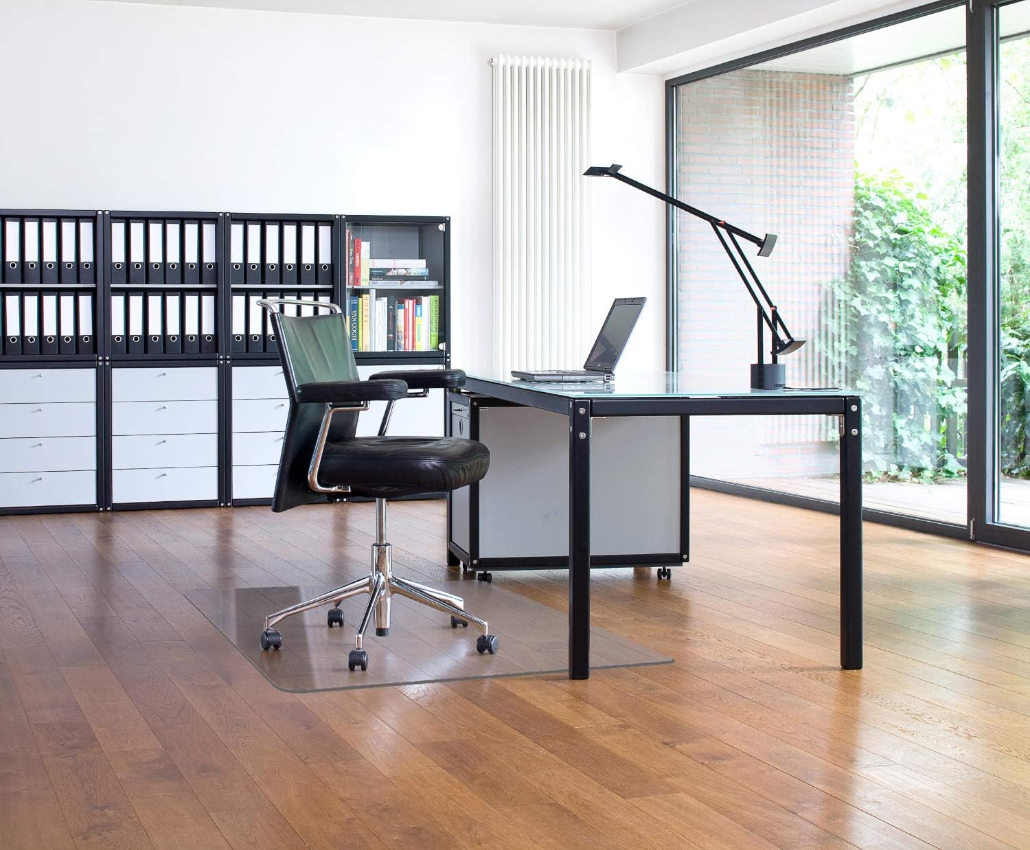 Office Chair Mat for Hardwood Floor, 1/8" Thick 53"x 45" Crystal Clear Hard Floor Chair Mat