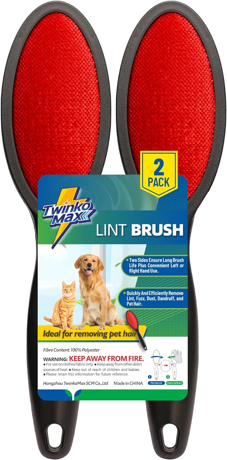 Lint Brush, Lint Remover, Pet Hair Remover, Clothes Brush, Magic Lint Remover Brush, Sheet and