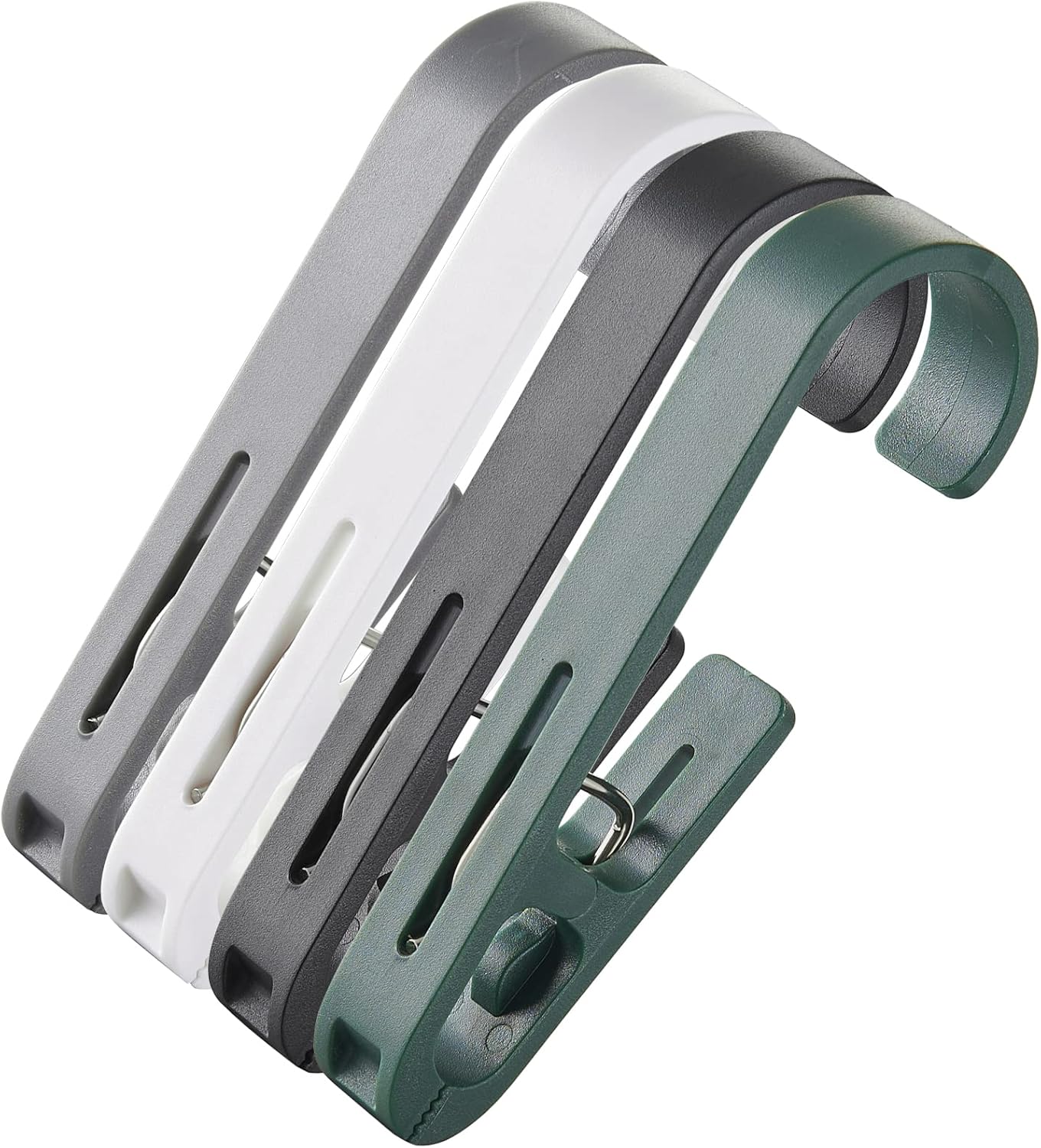Large Clothes Pins Towel Clips, 12 Pcs Multipurpose Clothes Pins Hook, Strong Plastic Clothes