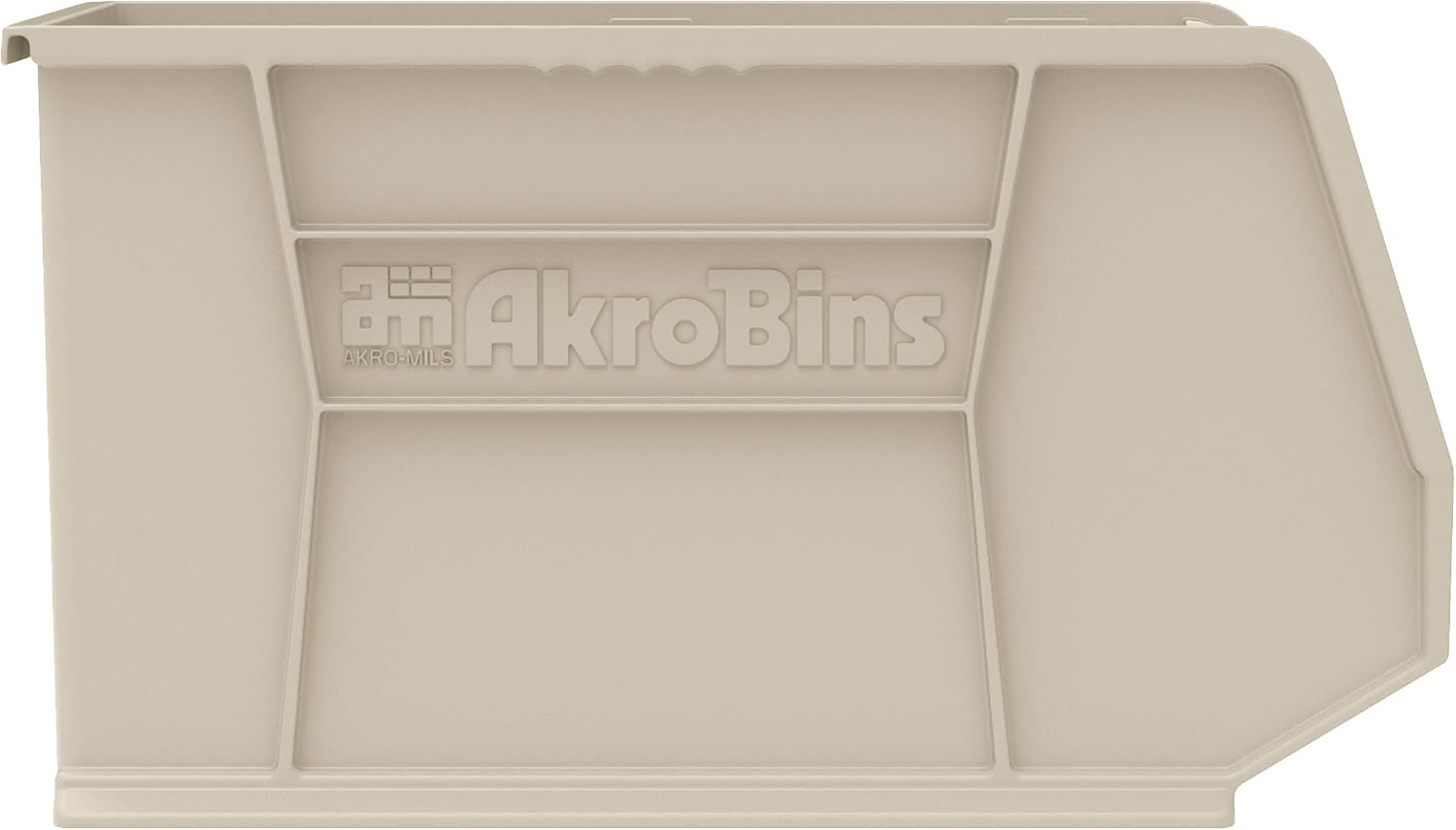 Akro-Mils 30260 AkroBins Plastic Storage Bins, Space-Saving Stackable Bins for Garage, Pantry