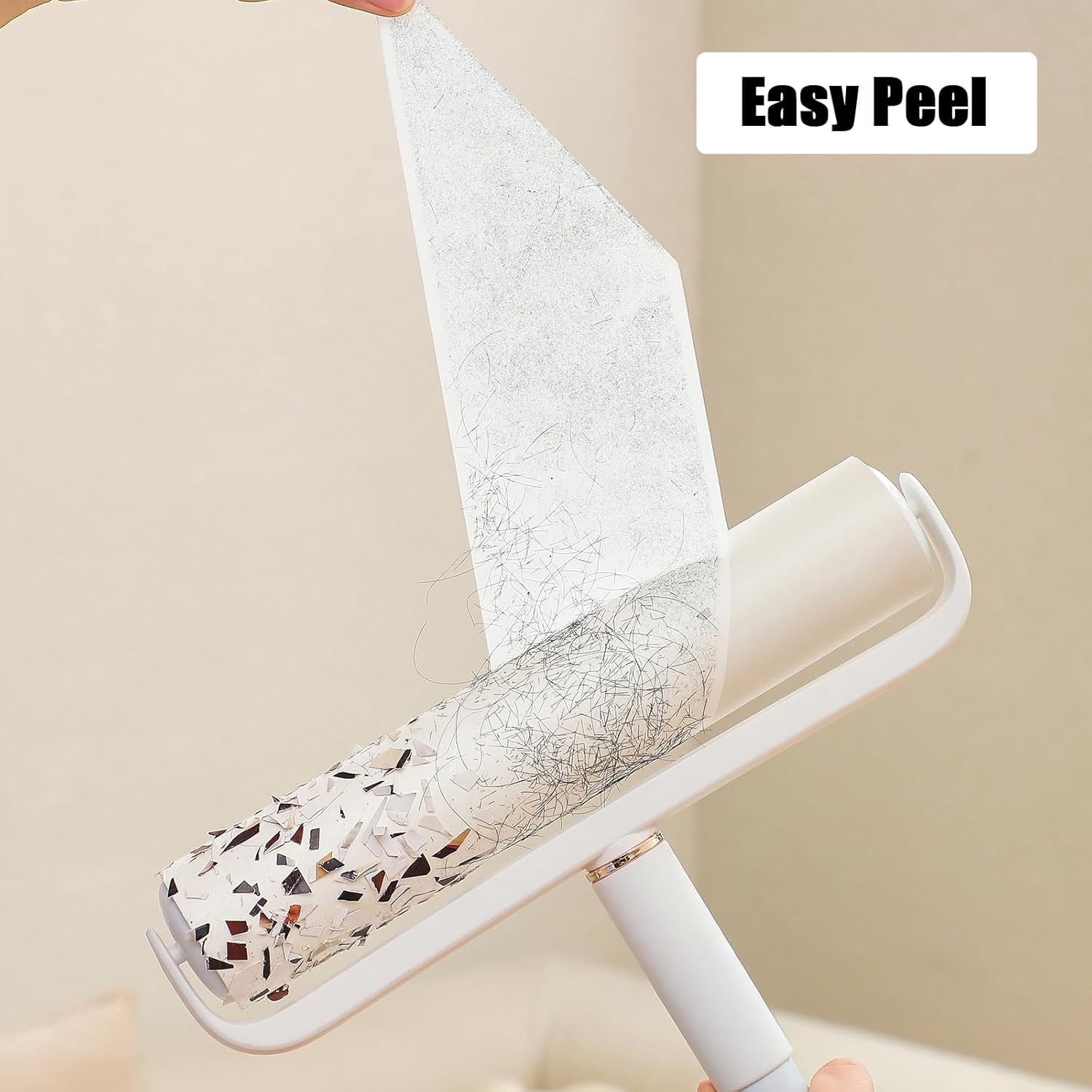 6 Pack 9.45 inch Lint Roller Refill Extra Sticky 9.4-9.5 inch Wide Large Lint Roller Refills for