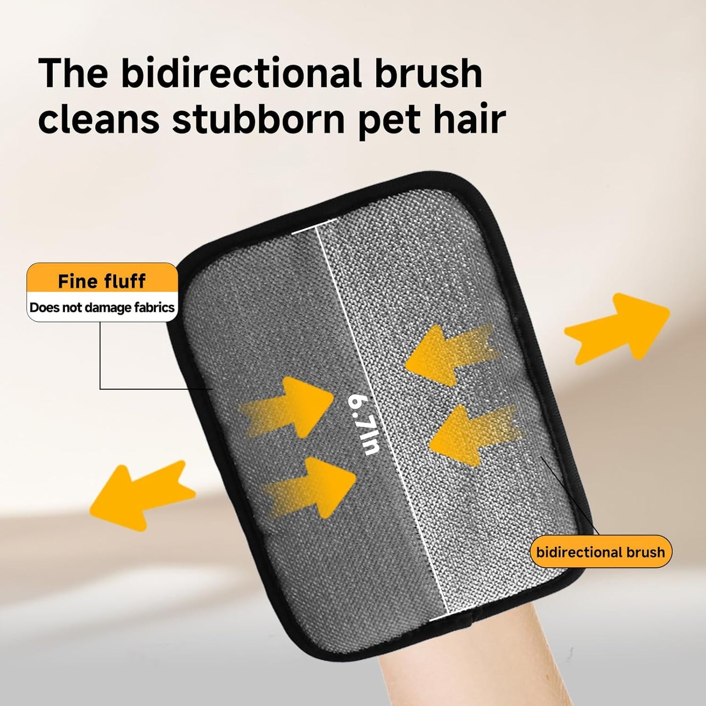 Pet Hair Remover and Electrostatic Cats & Dogs Hair Remover,Portable, Reusable pet Hair Remover