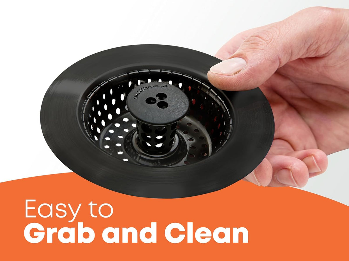 Kitchen SinkShroom Clog-Free Kitchen Sink Drain Strainer with Stopper - Sink Protector for Kitchen