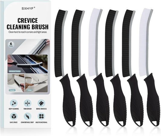 SXhyf Crevice Cleaning Brush - Grout Scrub Brush, House Cleaning Supplies, Gap Cleaning Tools, Home