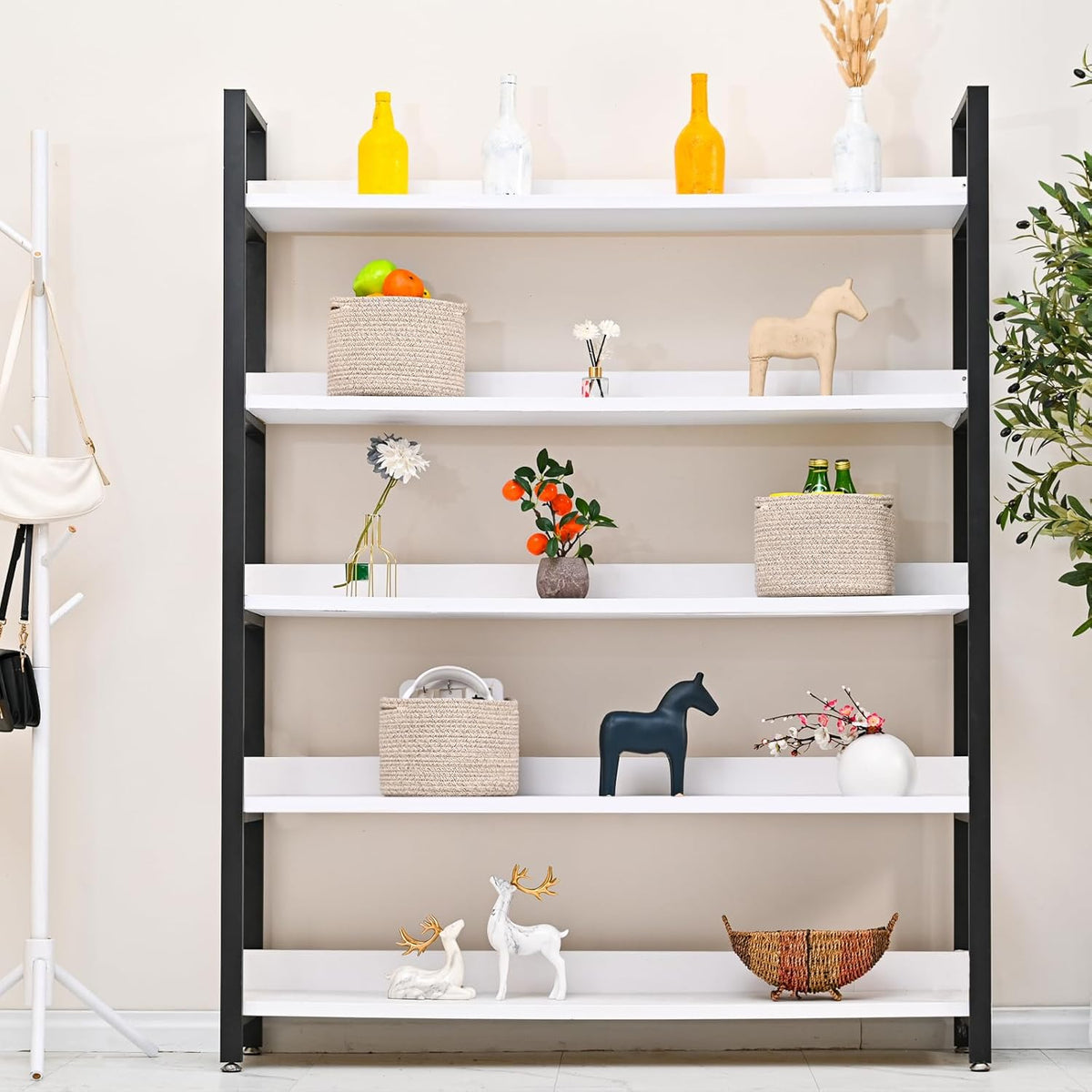 Small Storage Baskets for Organizing, Organizer Baskets for Shelves, Small Woven Basket for