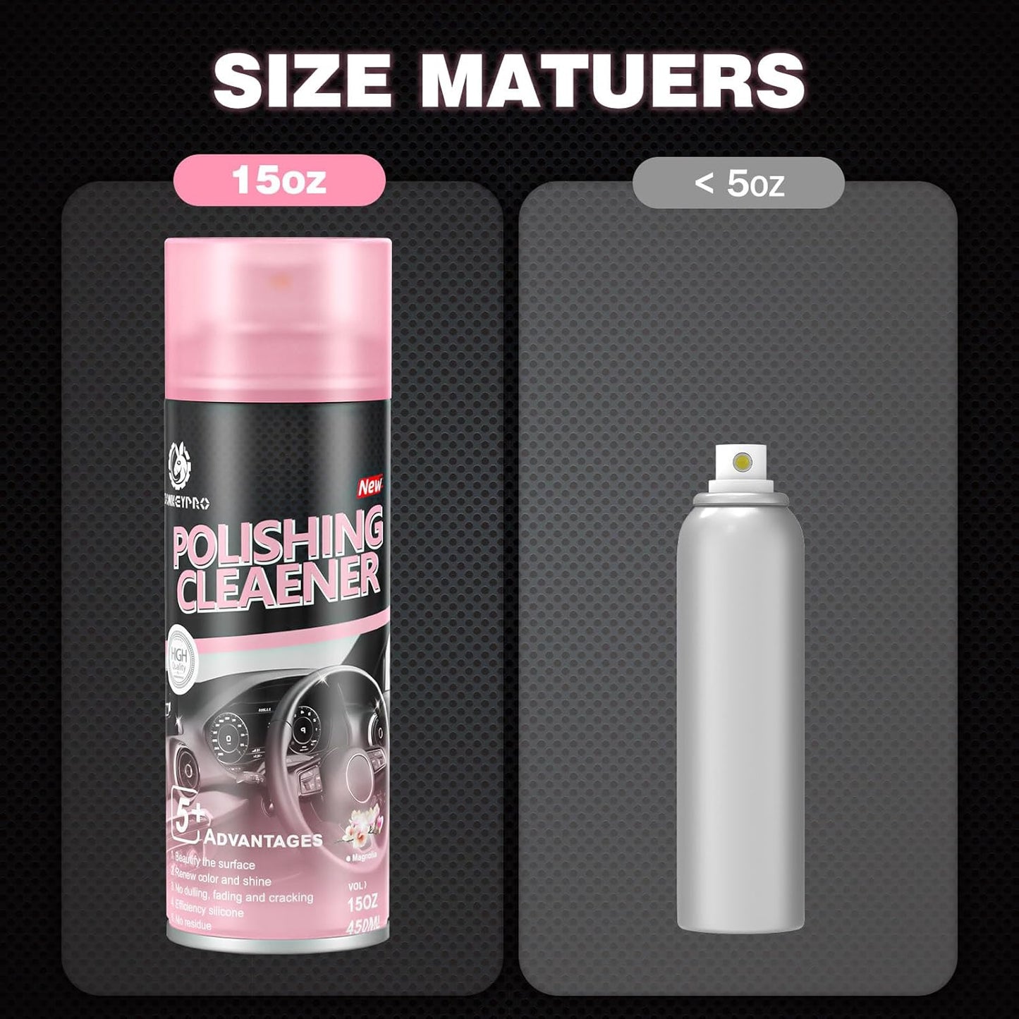 Car interior protectant Spray-Repels Dust & Staining,Restores & Protects Plastic, Vinyl, Leather