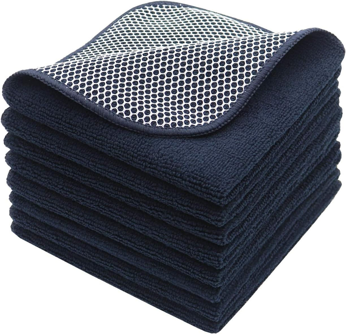 Microfiber Dish Cloths Fast Drying Kitchen Cleaning Cloth Dish Rags Dust Cloths Ultra Absorbent