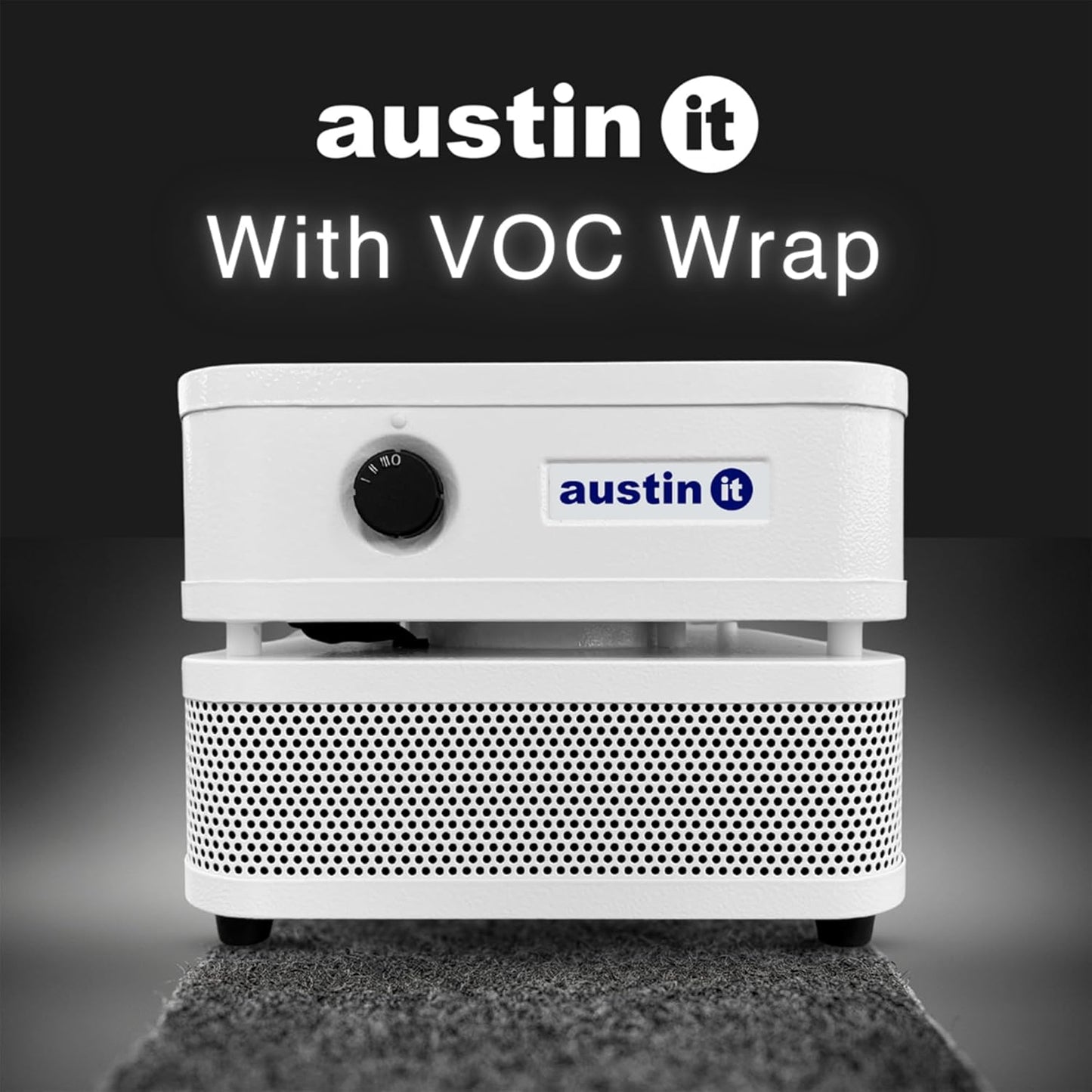 Austin Air it Room Air Purifier with VOC Carbon Wrap Air Filters - Personal Air Filter Single Room