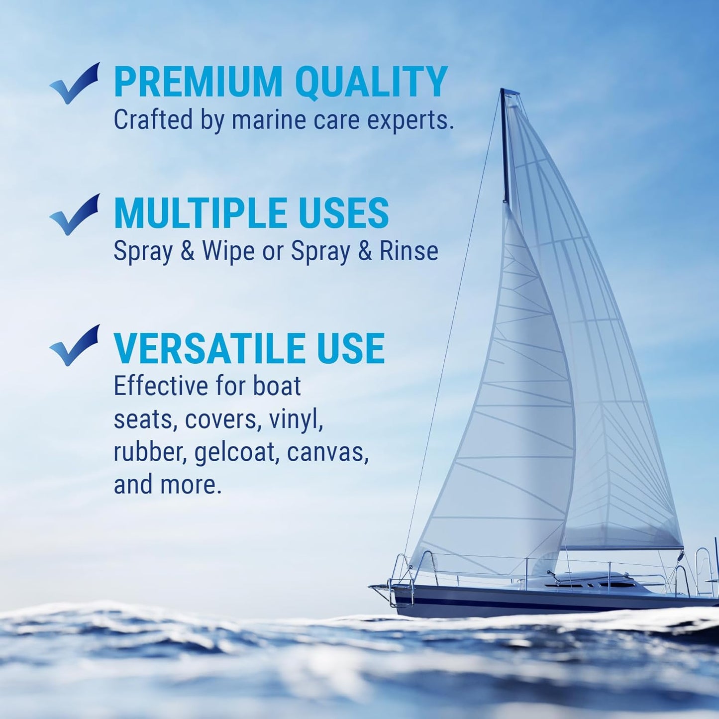 Nautical One - Xtreme Mildew Stain Remover | Powerful Marine Mold and Mildew Stain Remover