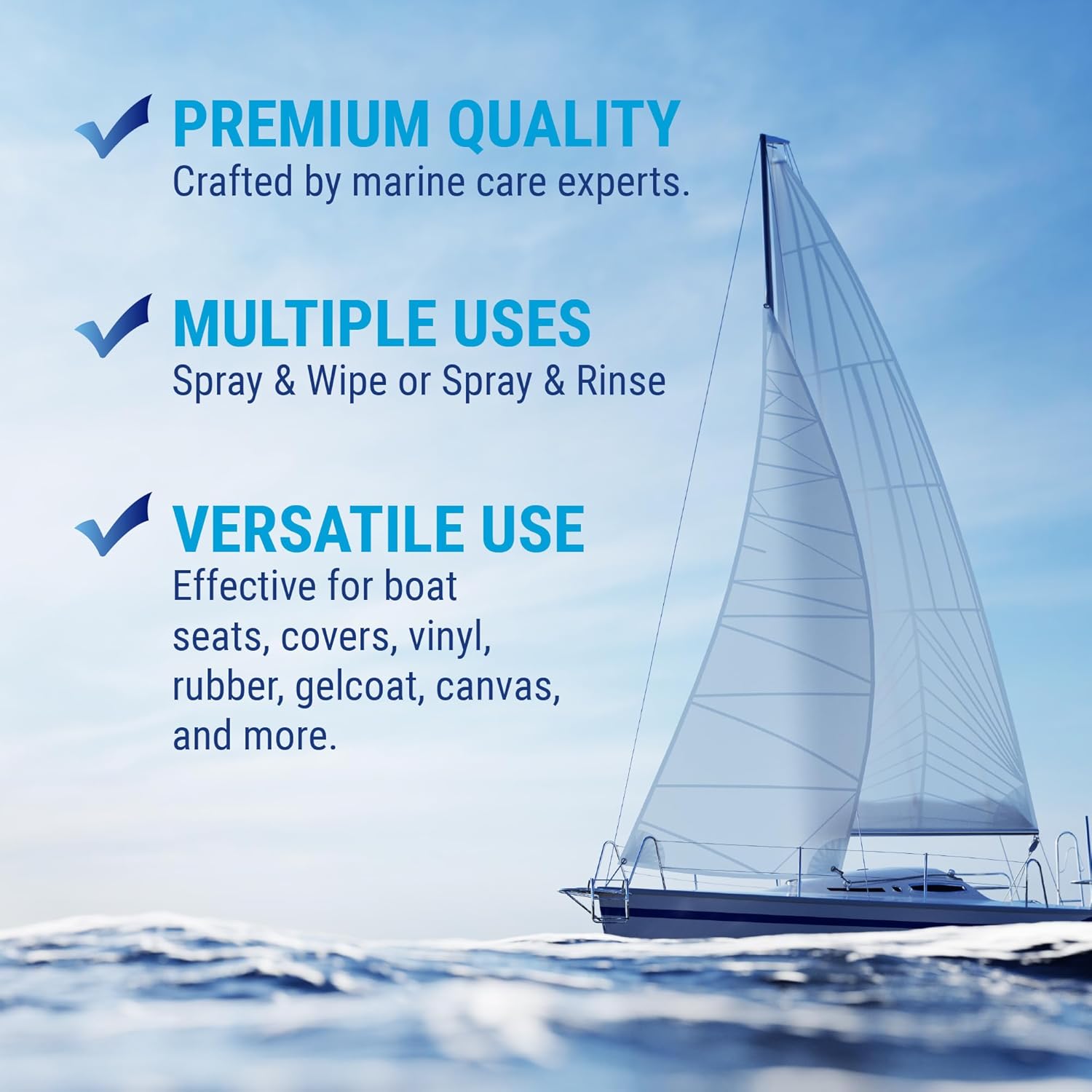 Nautical One - Xtreme Mildew Stain Remover | Powerful Marine Mold and Mildew Stain Remover