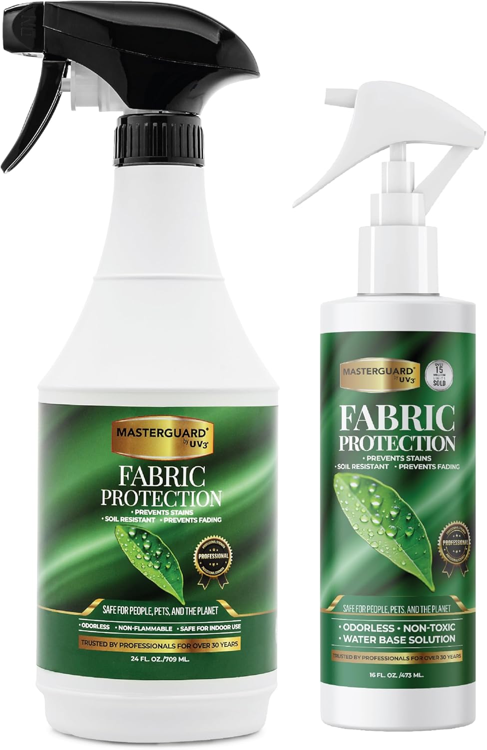 Fabric Protection Spray Water Based Solution - Natural Kid and Pet Safe Formula, Fabric Protector