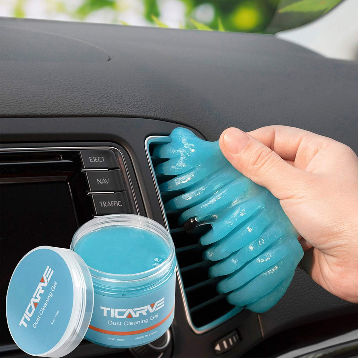 TICARVE Cleaning Gel for Car Detail Tools Car Cleaning Automotive Dust Air Vent Interior Detail