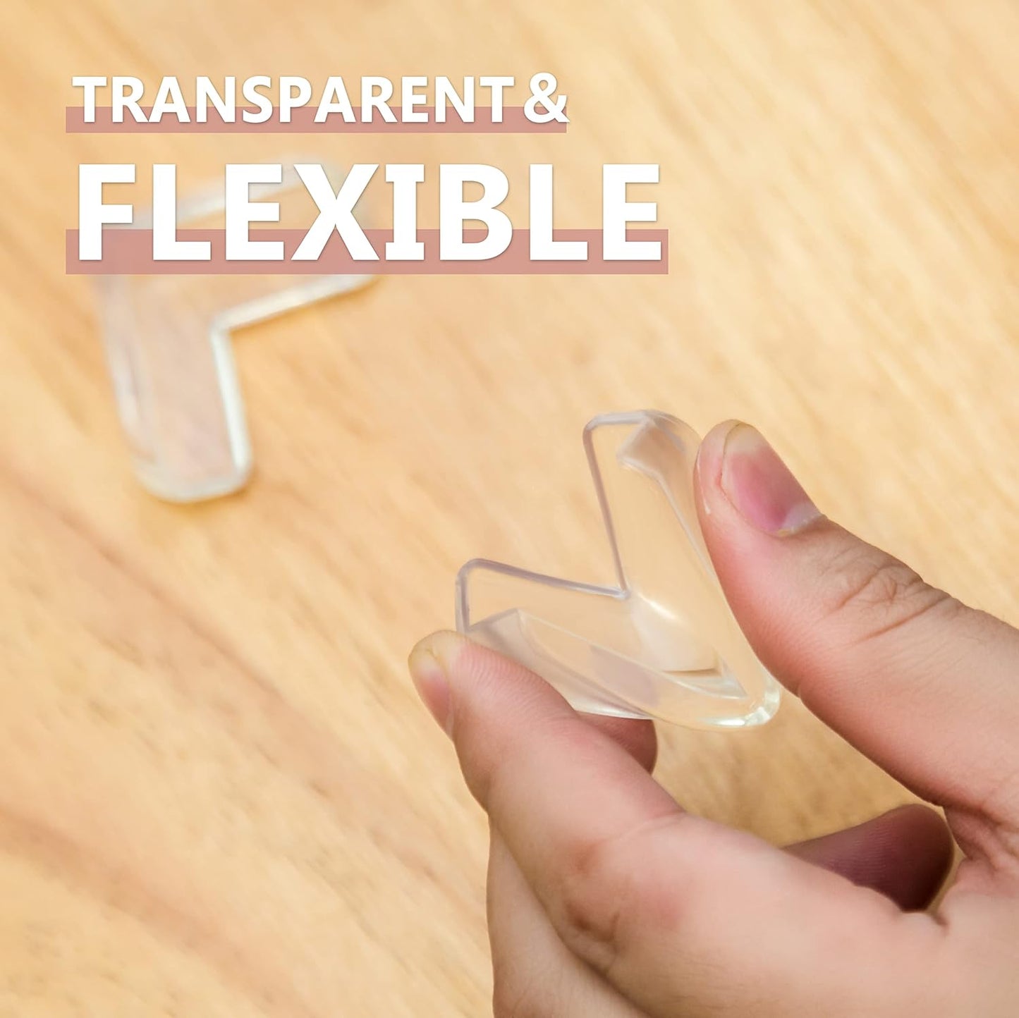 8 Pack Corner Protector for Baby, Clear Furniture Corner Guard & Edge Safety Bumpers for Table