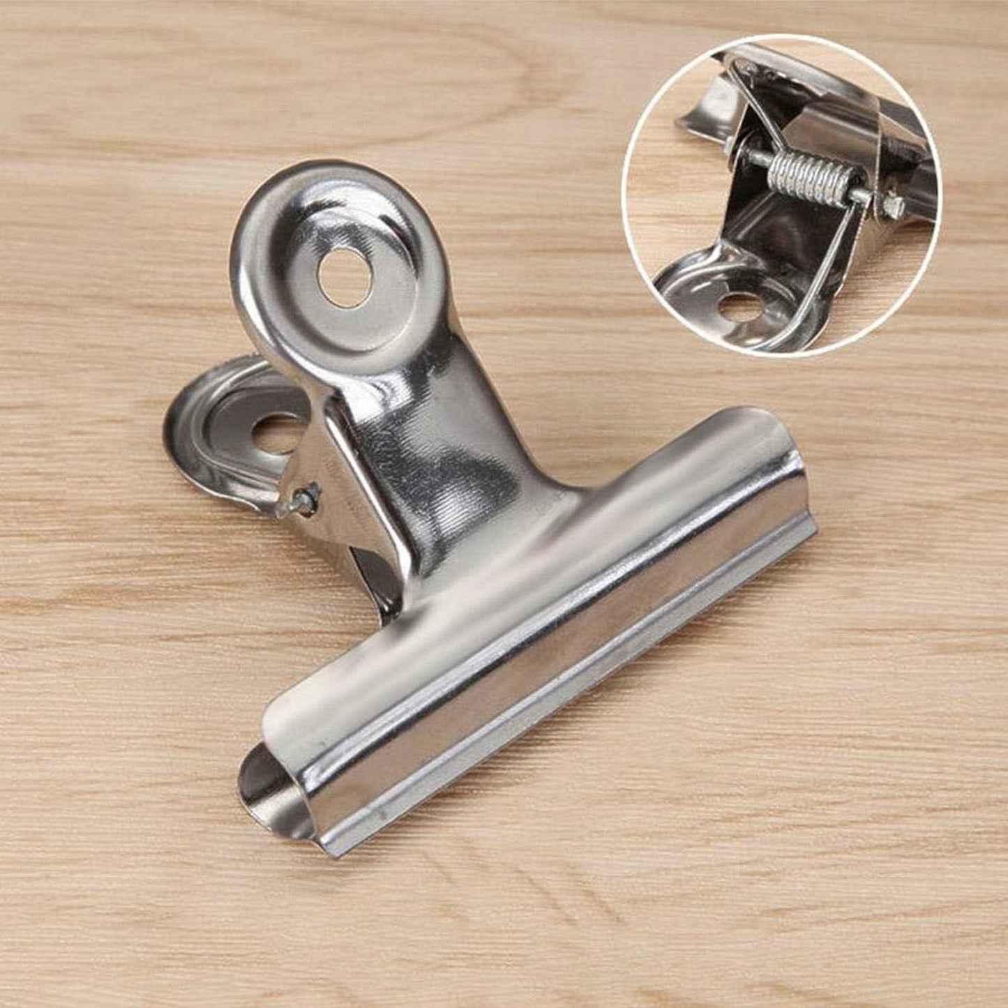 18 Pack Stainless Steel Chip Bag Clips Heavy Duty Food Bags Clamp Clips for Kitchen Office School