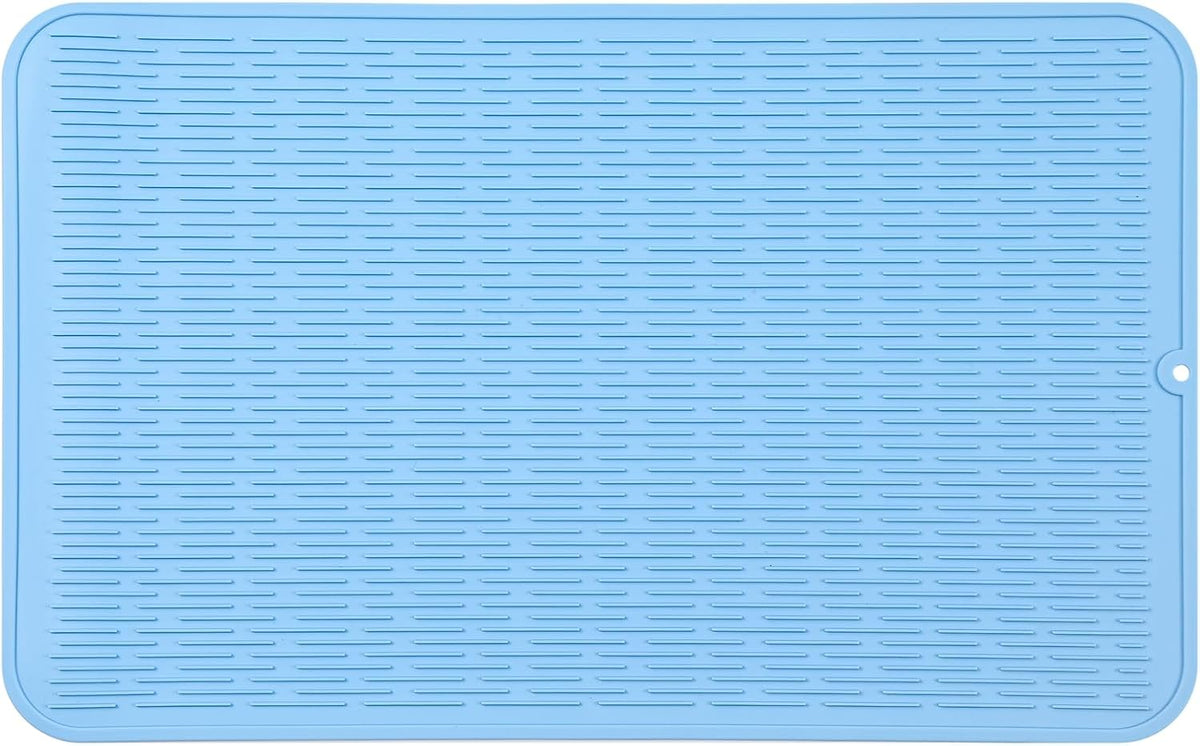 Silicone Dish Drying Mat for Multiple Usage,Easy clean,Eco-friendly,Heat-resistant Silicone Mat for