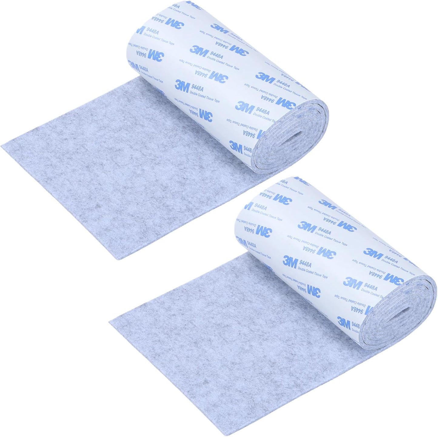 Felt Furniture Pads, Non Slip Self Adhesive Cuttable Felt Tape Gray Heavy Duty Felts Strip Roll for